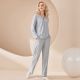 Women's Pajamas Long Sleeve Trousers Modal Cotton Can Be Worn Outside