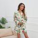 Women's Leaves And Flowers Casual Wear Homewear Nightgown