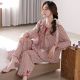 Pajamas Women's Pure Cotton Long Sleeve Plus Size Autumn And Winter Thin