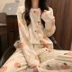 Women's Cute Coral Fleece Warm Thickened Loungewear