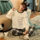 Pajamas Women Autumn And Winter Long-sleeved Pure Cotton