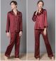 Silk Couple Pajamas And Home Wear Long-Sleeved Suit