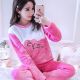 Coral Fleece Loose Korean Flannel Cute Thick Pajamas