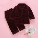 Children's Flannel Home Wear Pajamas Set