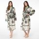 Home Furnishing Warm Nightgown Flannel Personalized Bathrobe