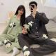 Couple Pajamas Autumn And Winter Men's And Women's Homewear Suit Suitable For Daily Wear