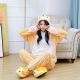 Set Kigurumi Adult Women Men Animal Corgi Pajamas Flannel Cartoon dog Cosplay Onesie corgi Warm Winter pijama