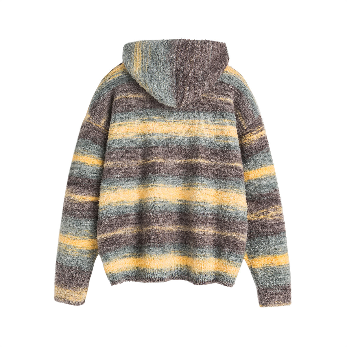 Japanese Workwear Color Block Oversized Sweater