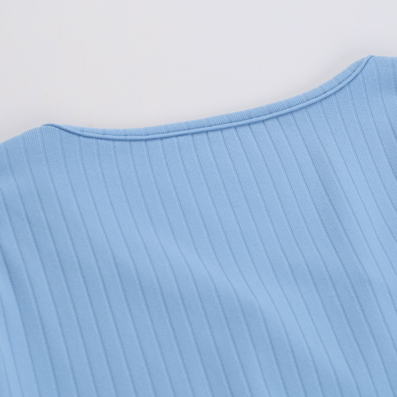 V-Neck Full Sleeve Stretch Top