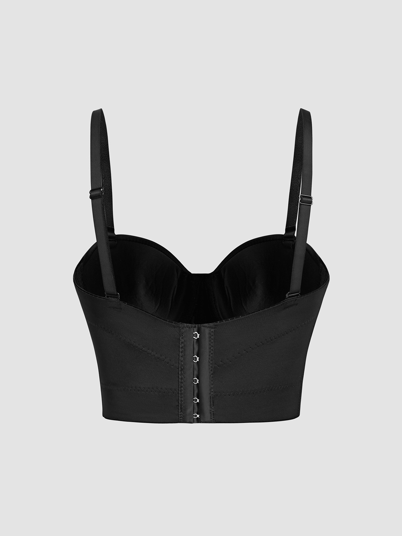 Worn Outside Dress Camisole Beaded and Sequined Fitted Sexy Push-Up Bralette