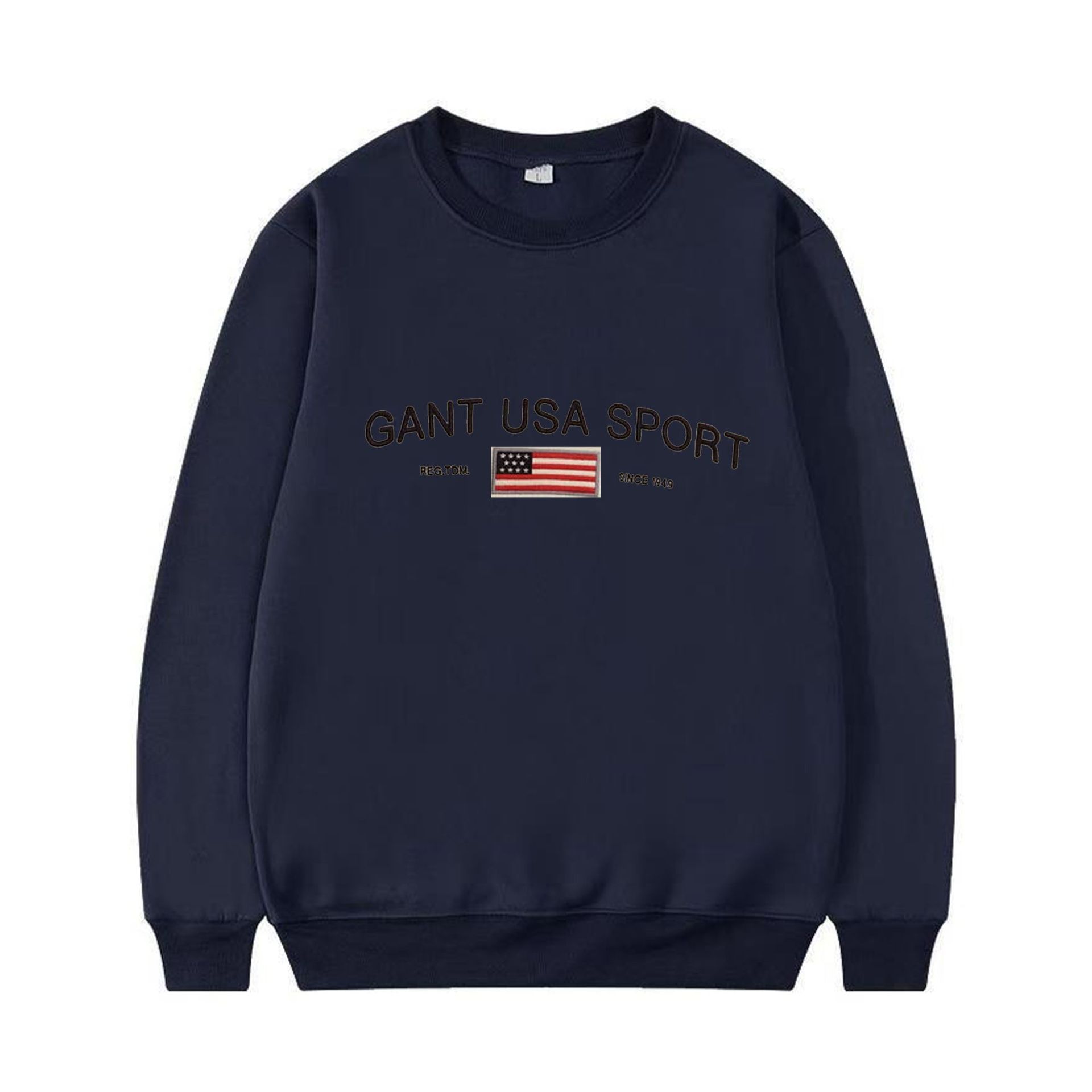 Korean Oversized Round Collar Polyester Sweater