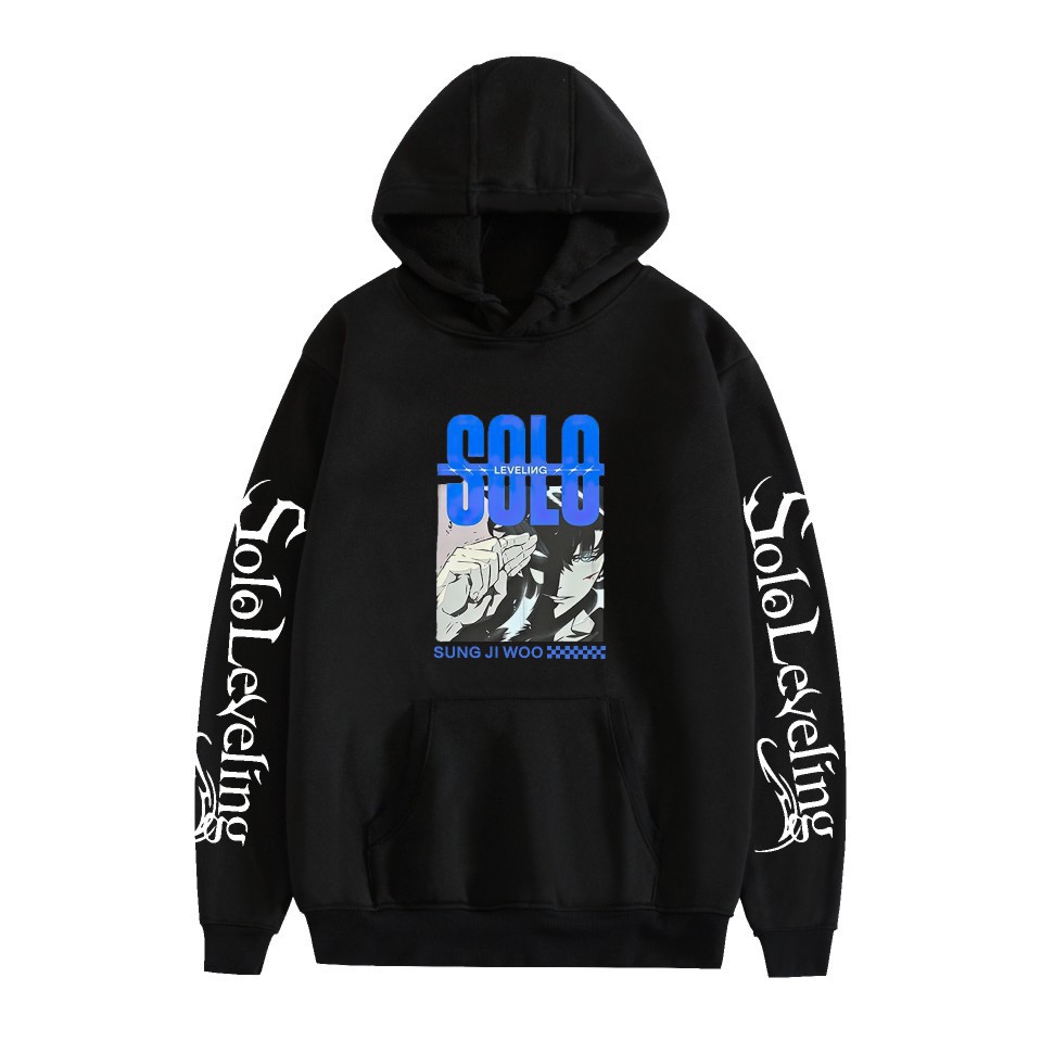 Korean Cotton Long Sleeve Graphic Hoodie Oversized Streetwear