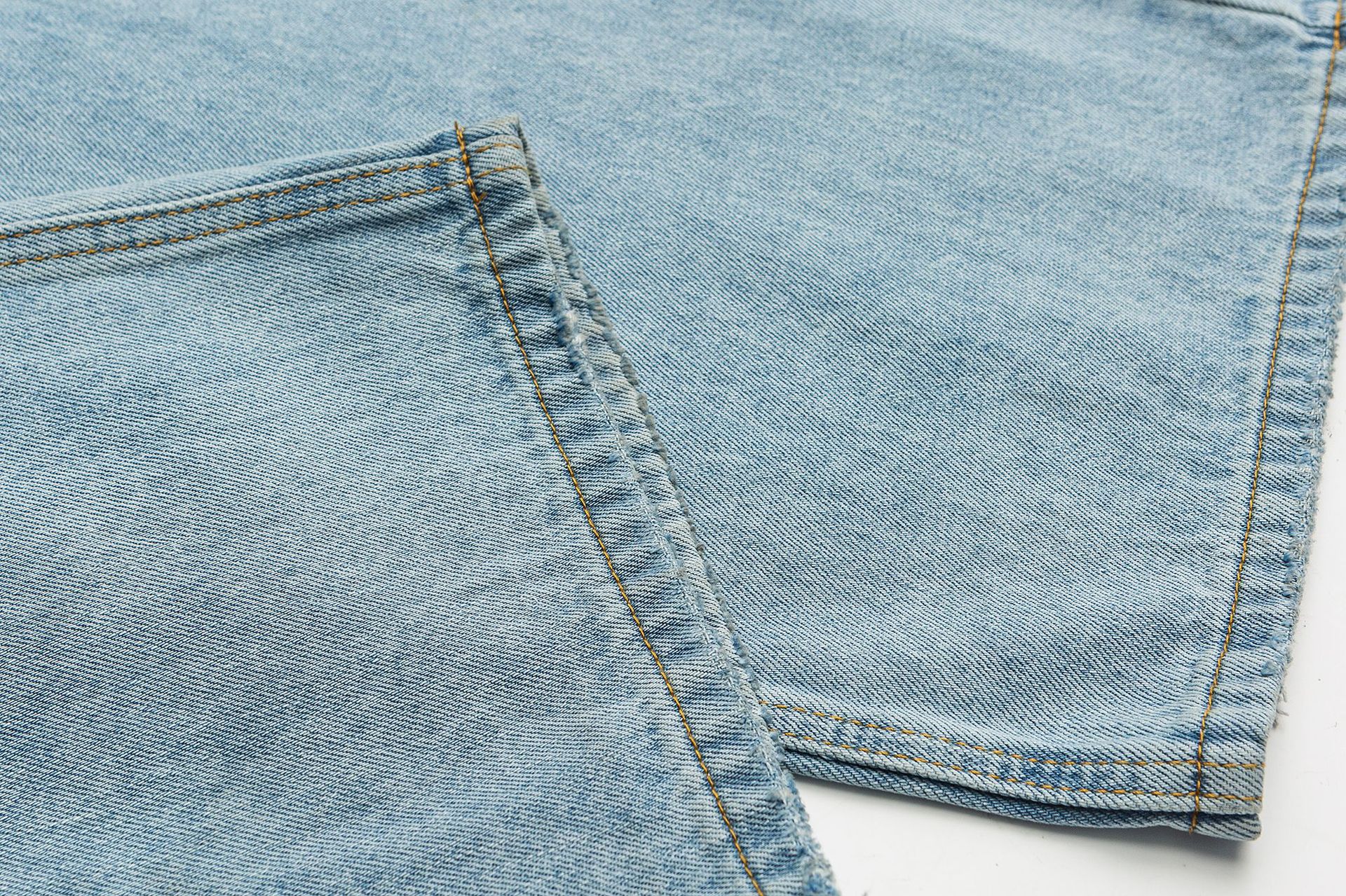 Washed Ripped Loose Straight Leg Casual Wide Leg Jeans for Men