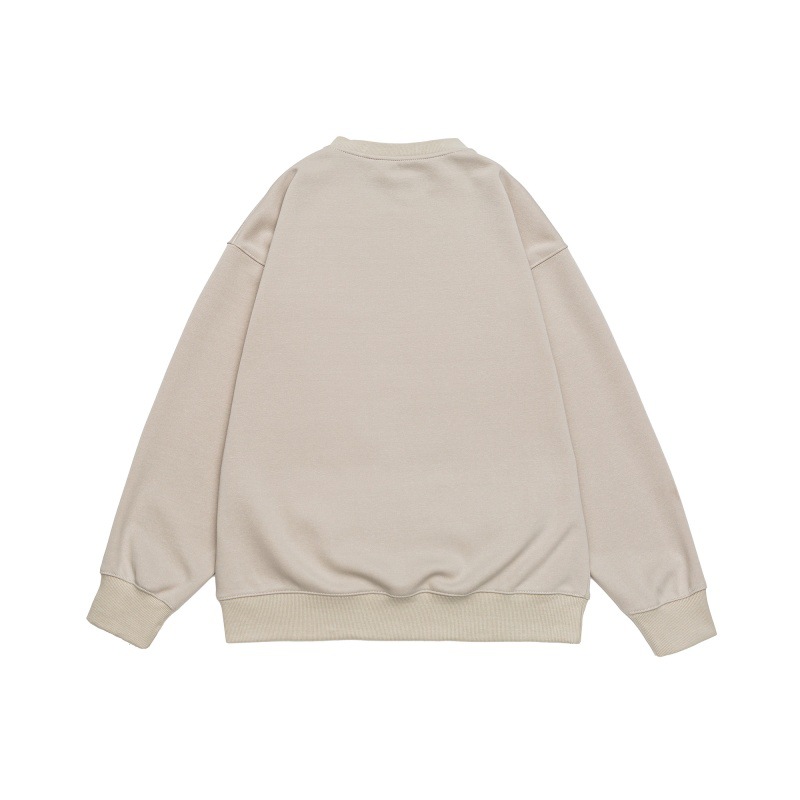 Layered Oversized Letter Print Hoodie