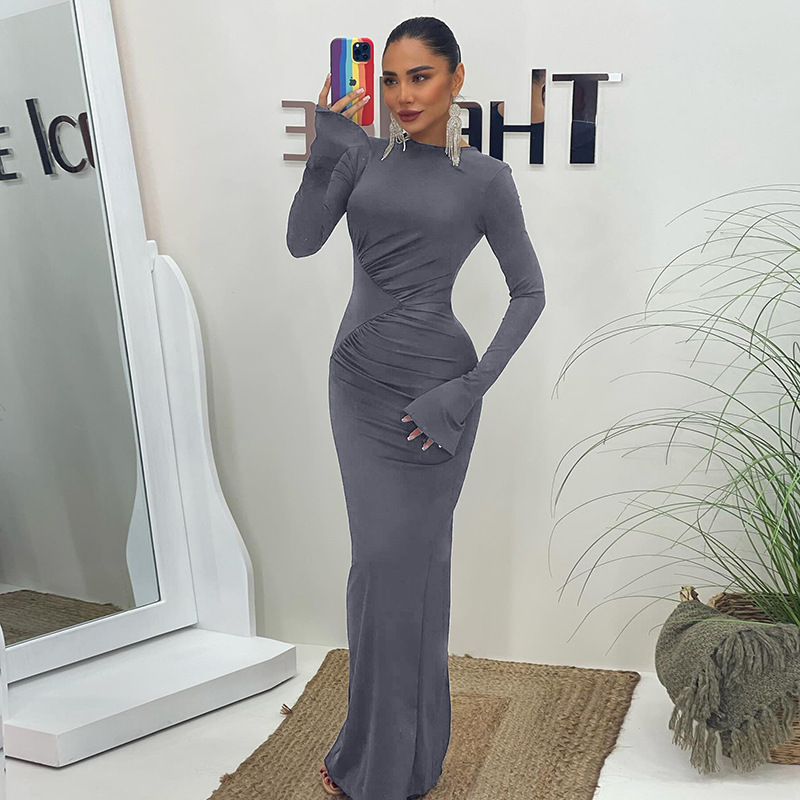 Long Sleeve Body Shaping Dress