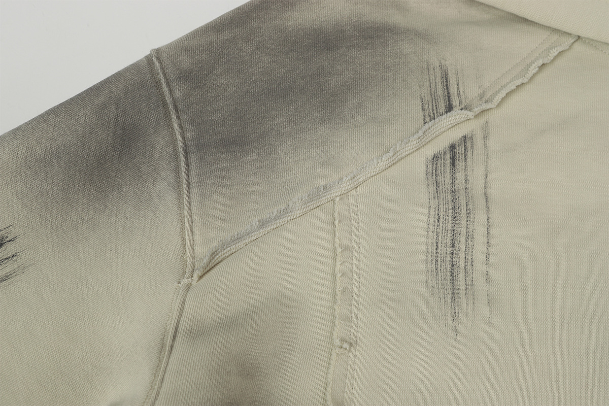 Vintage Cotton Fringe Hoodie Sweatshirt