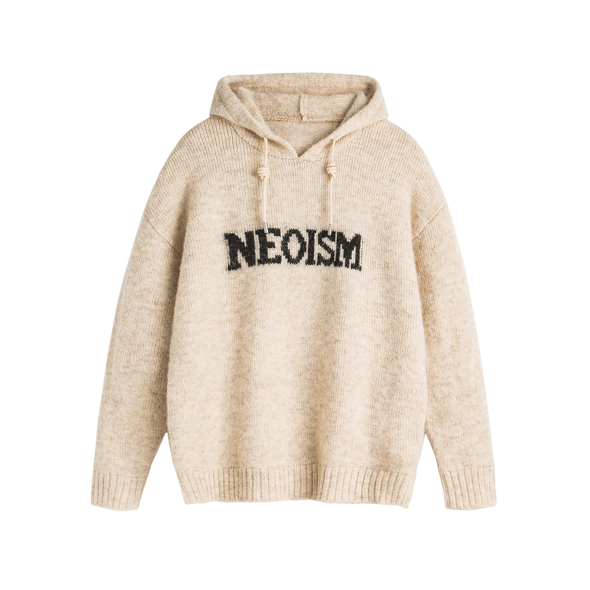 Recycled Polyester Japanese Workwear Color Block Hood Sweater