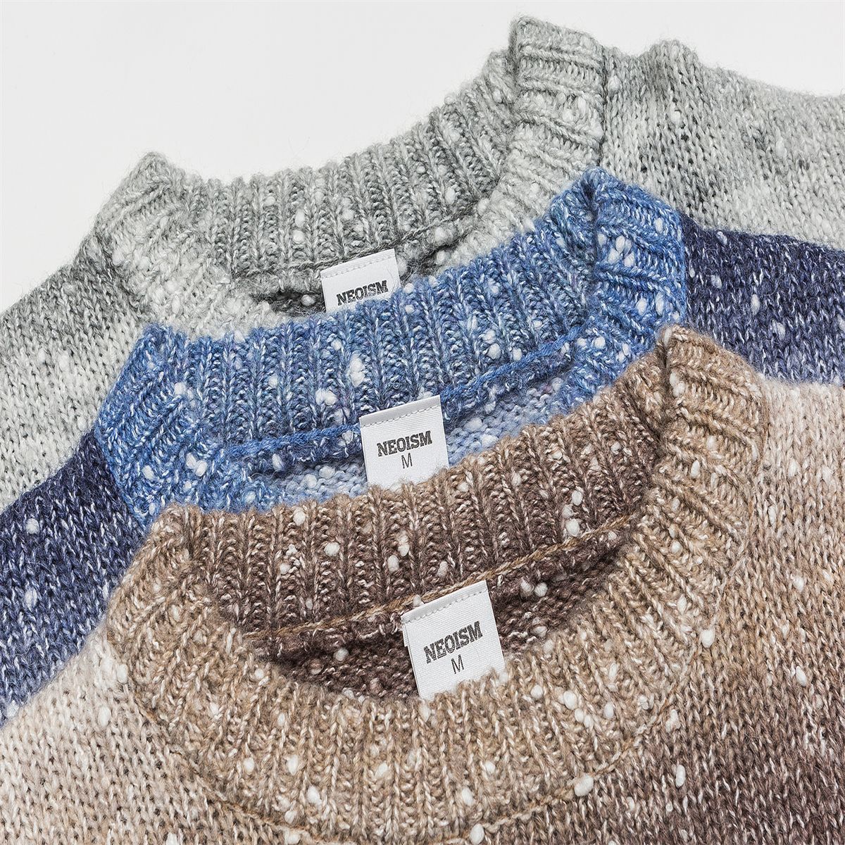 Japanese Workwear Oversized Ombre Sweater