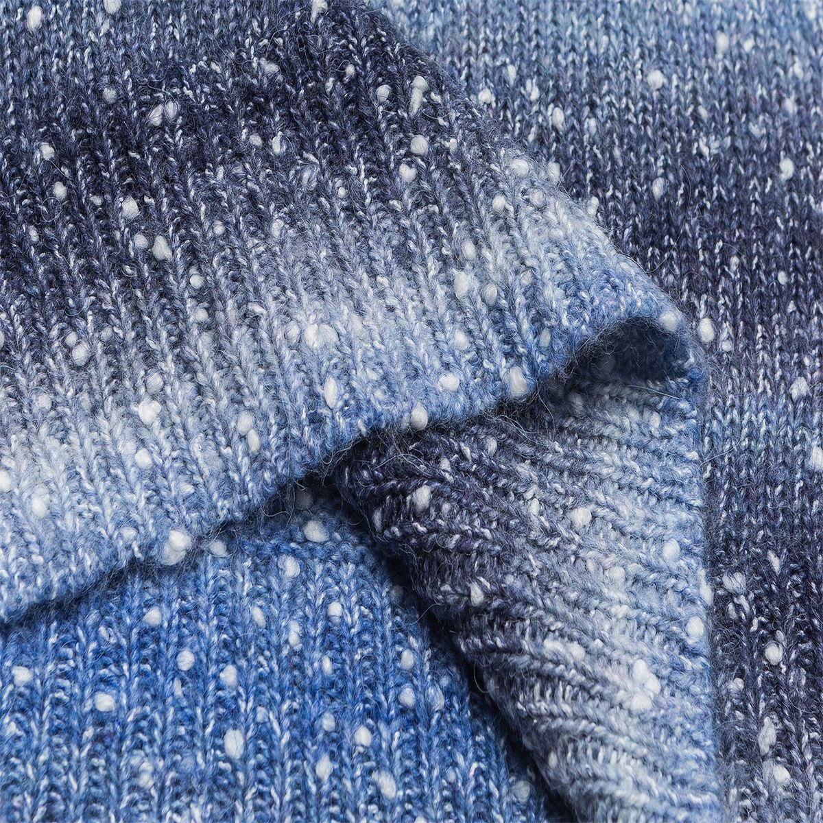 Japanese Workwear Oversized Ombre Sweater