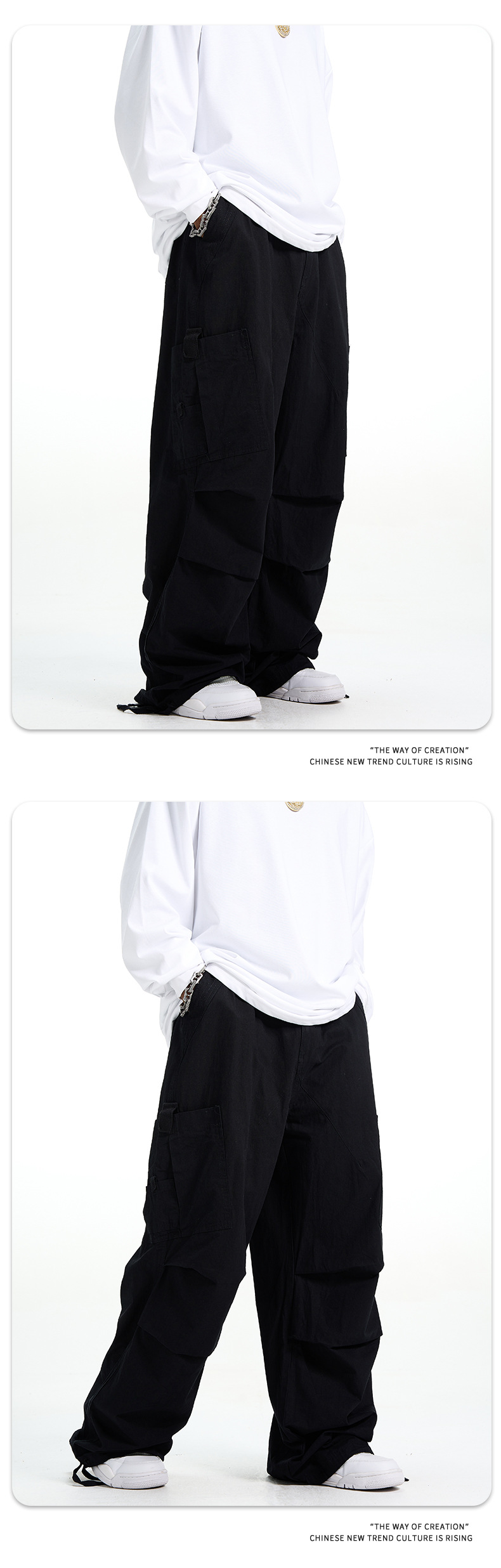 Pants Loose Straight Leg Wide Leg Trousers Cleanfit Casual Pants Wholesale