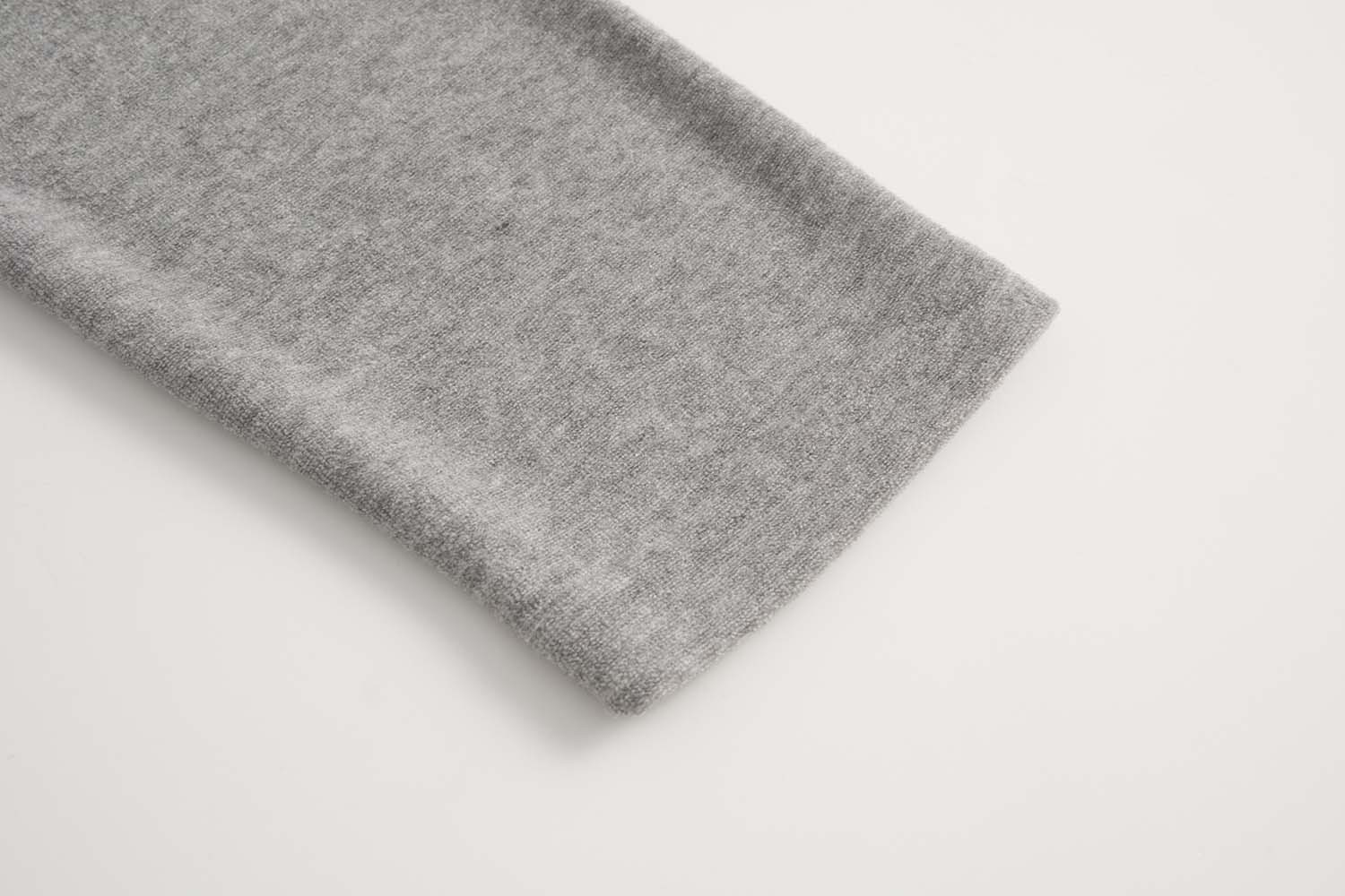 Urban Cotton Blend Oversized Mock Neck Snap Hoodie