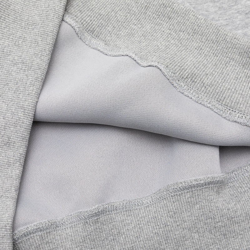 Retro Oversized Cotton Blend Lettering Hoodie
