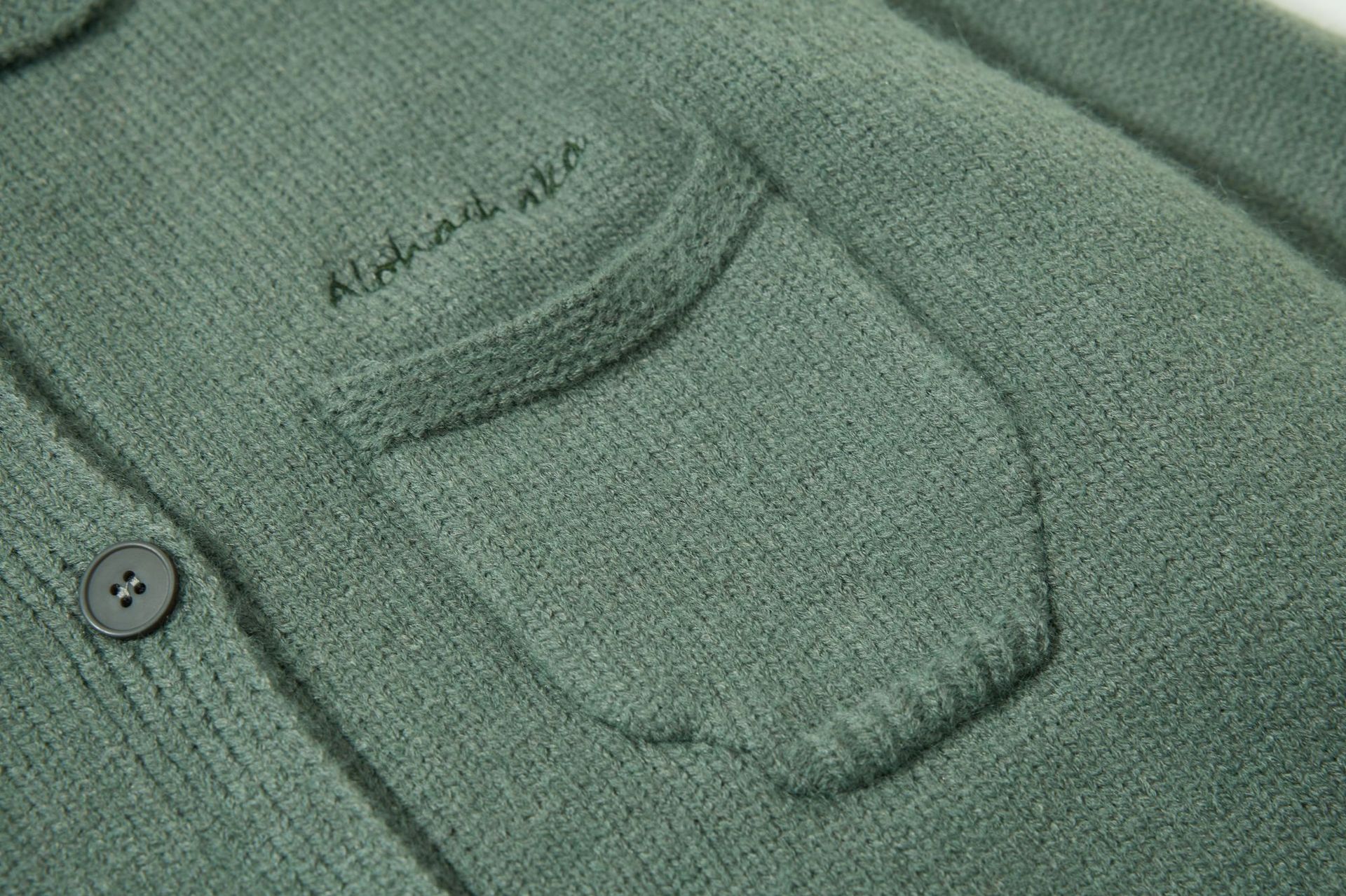 Genderless Oversized Embellished Jacquard Cardigan