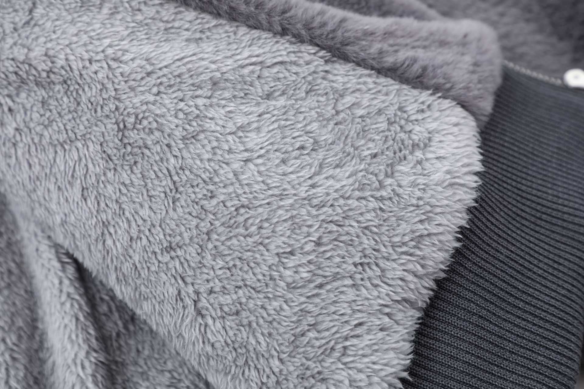 Loose Fleece-Lined Thick Warm Hooded Cotton Jacket