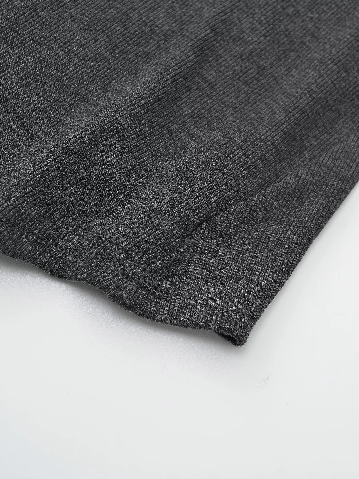 Ladies Plain Fitted Crew Neck Tee