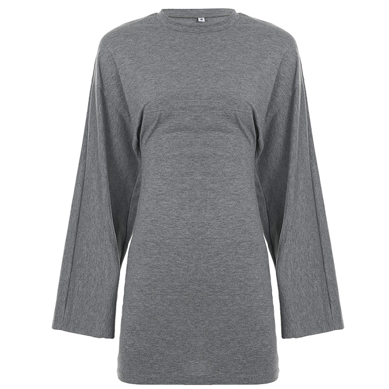 Sleek Contour Mini Dress