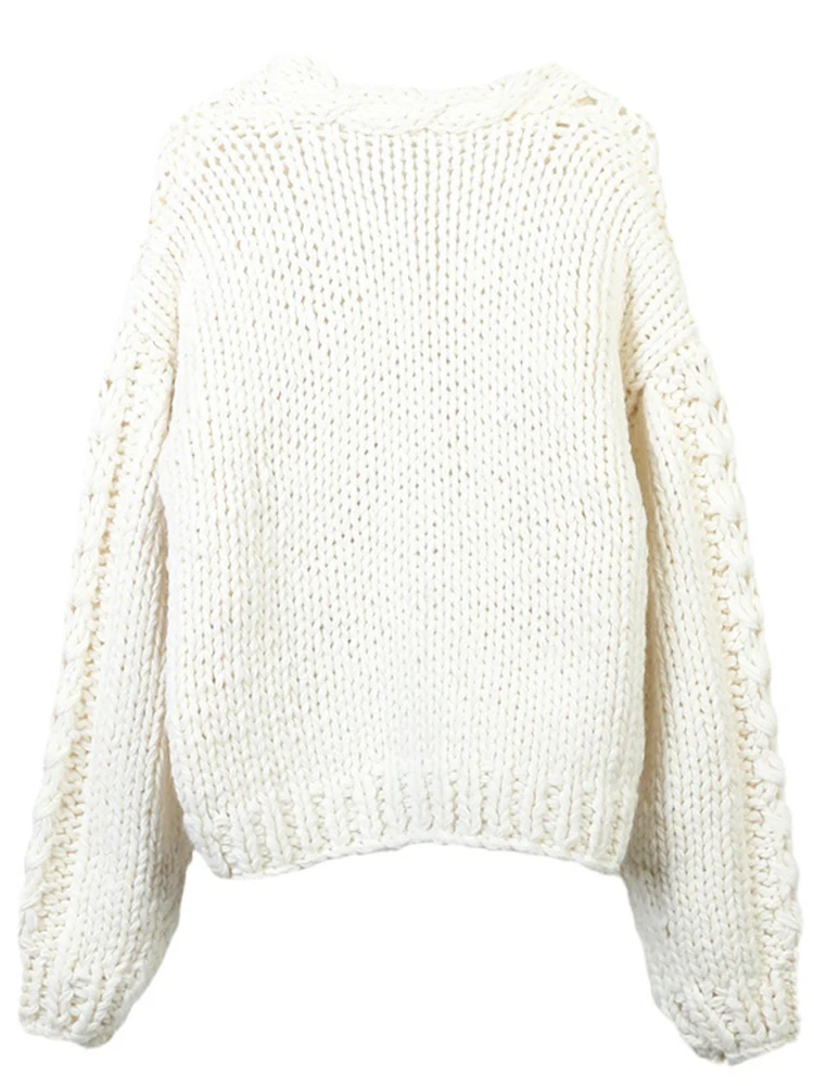 Contrast Panel Beaded Viscose Cardigan