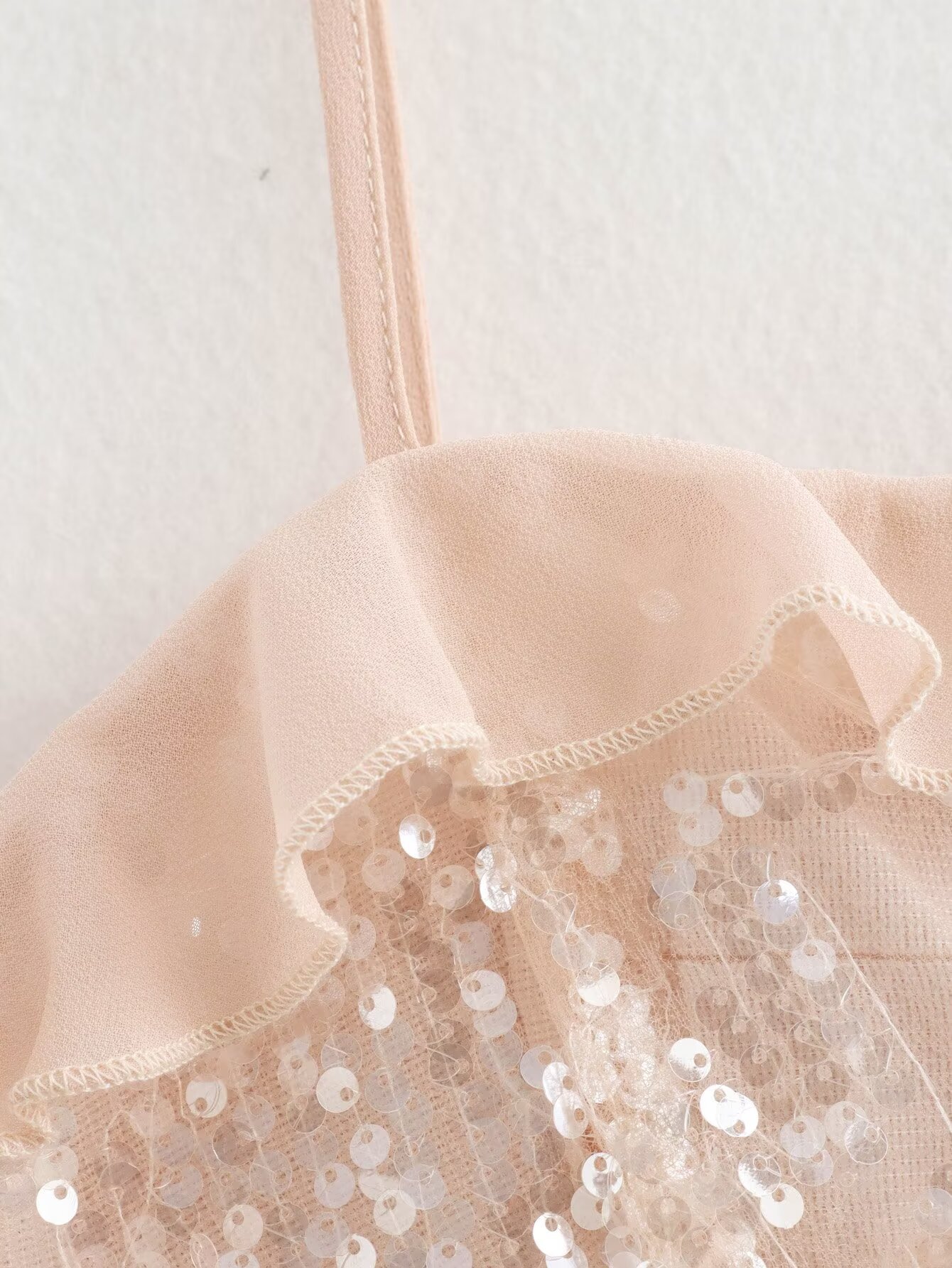 Modern Solid Sparkly Cami