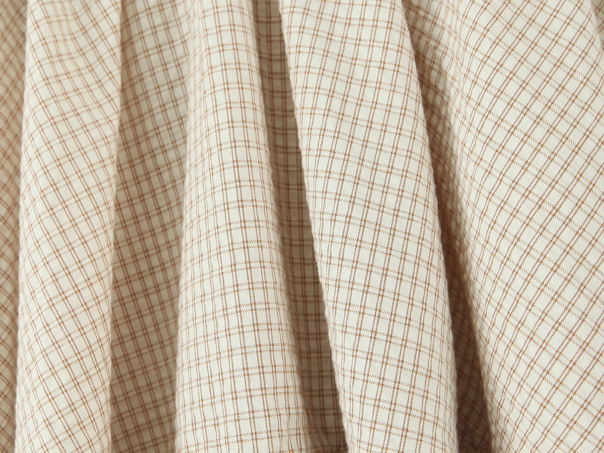Stacked decorative plaid skirt
