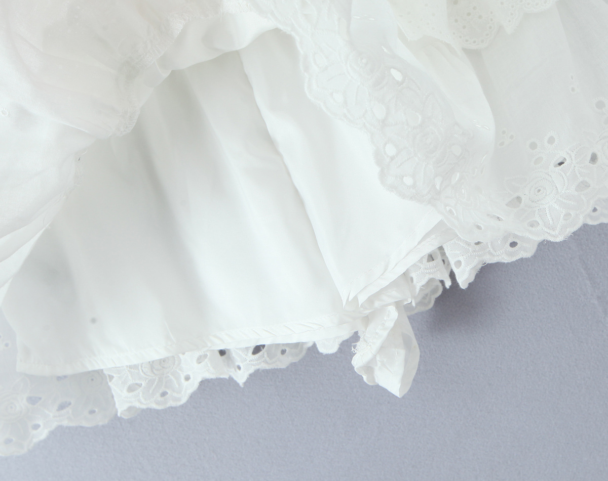 Lace lace fluffy skirt
