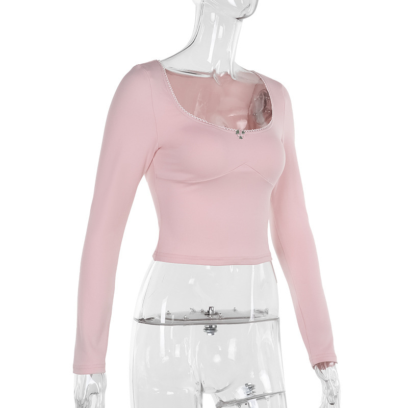Ladies Square Neck Stretch Tee