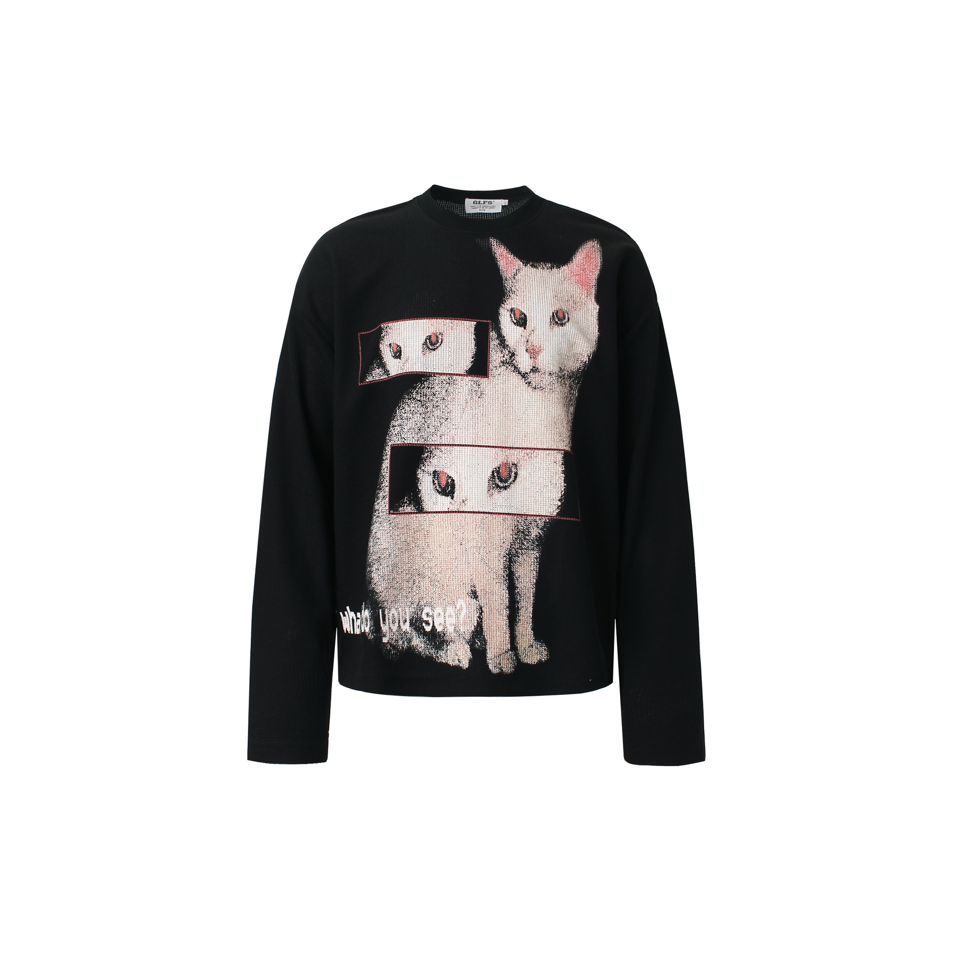 American Retro Cotton Feline Hoodie