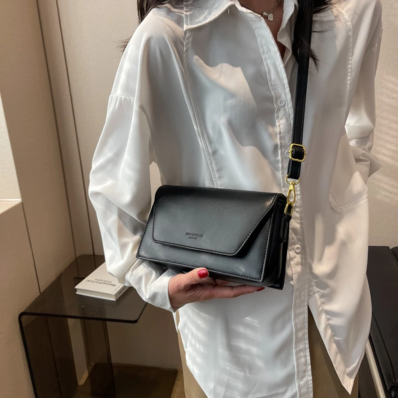 Ladies Olive PU Mini Satchel