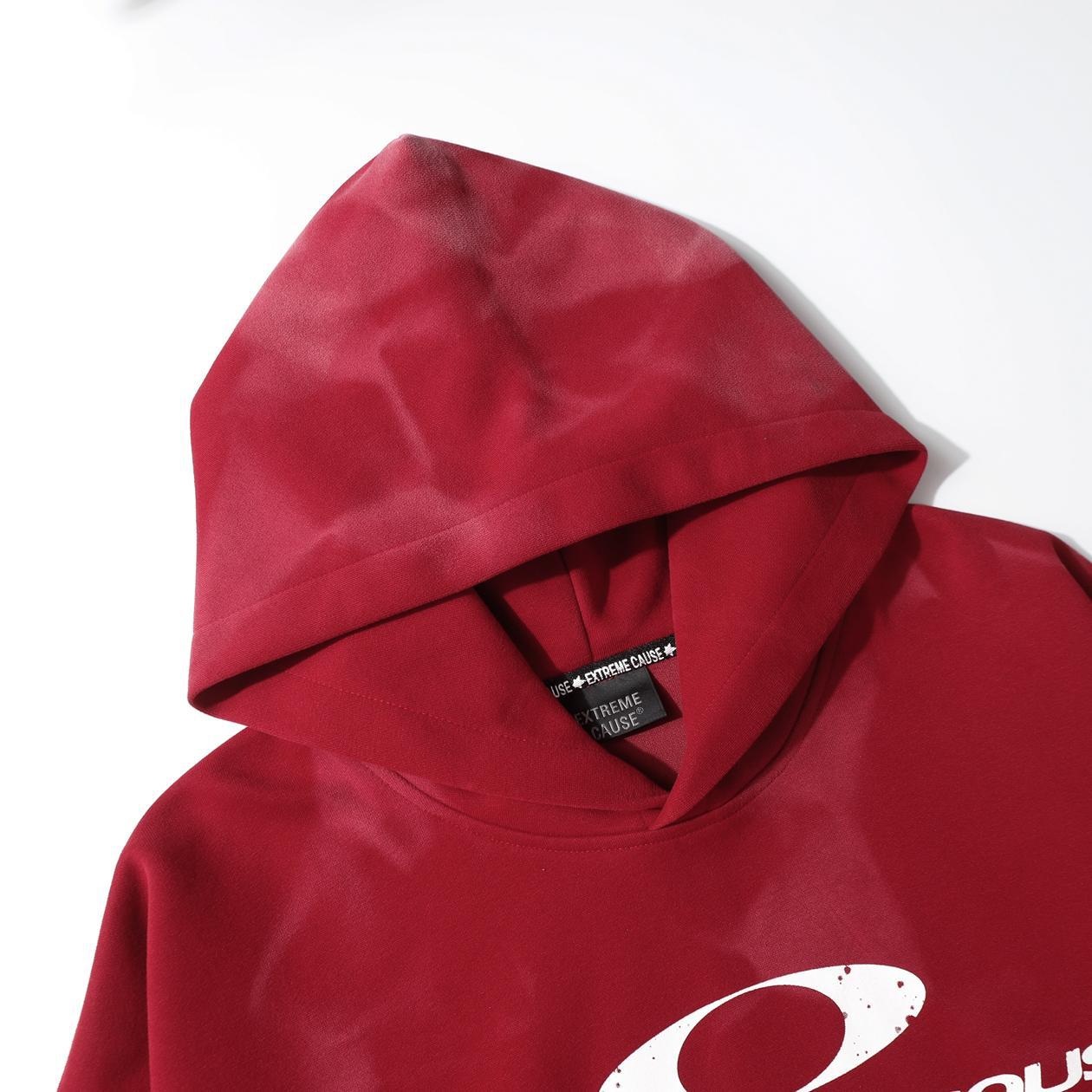 Urban Psychedelic Cotton Blend Long Sleeve Hoodie
