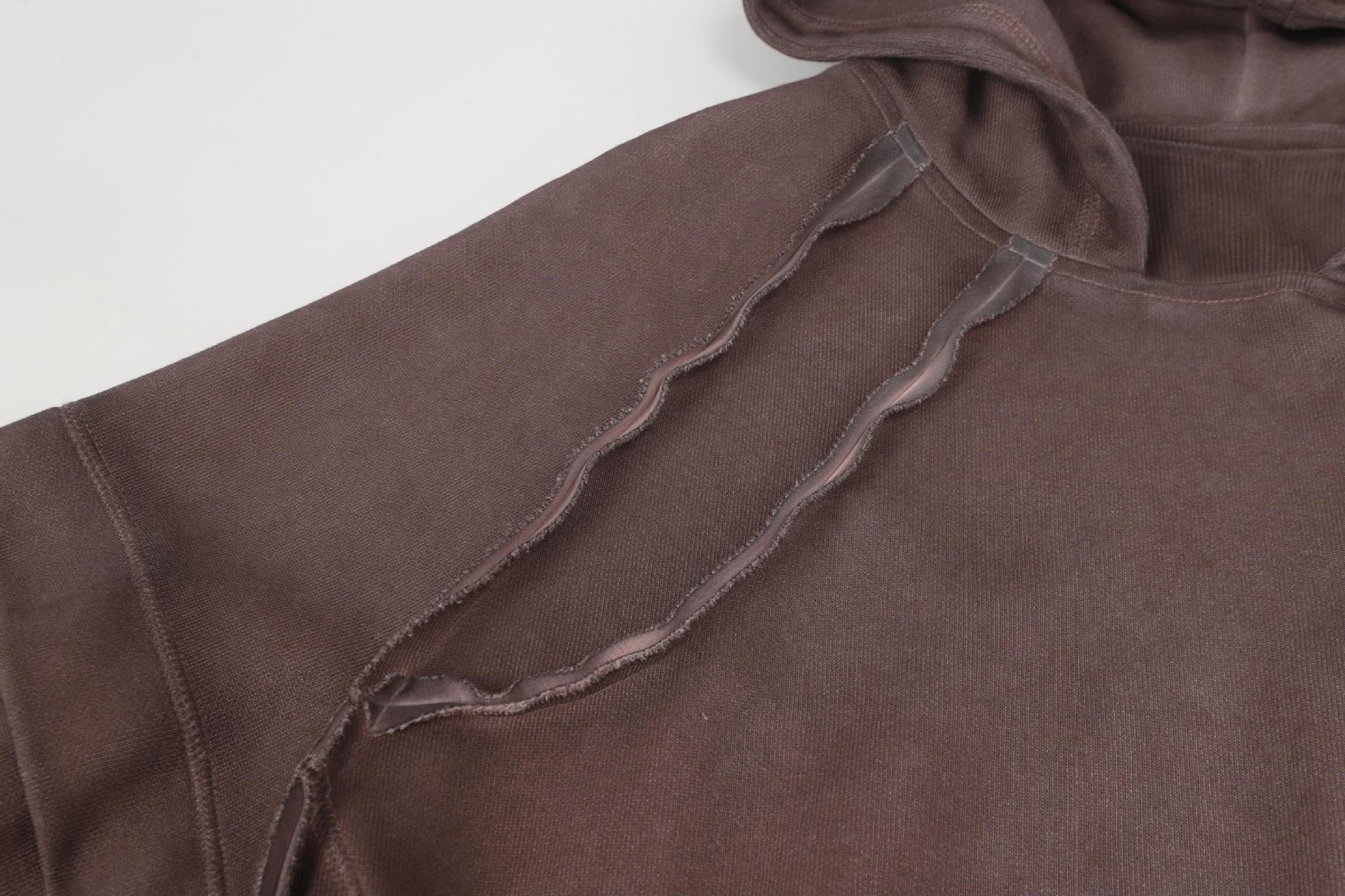 Oversized Cotton Polyester Long Sleeve Hoodie