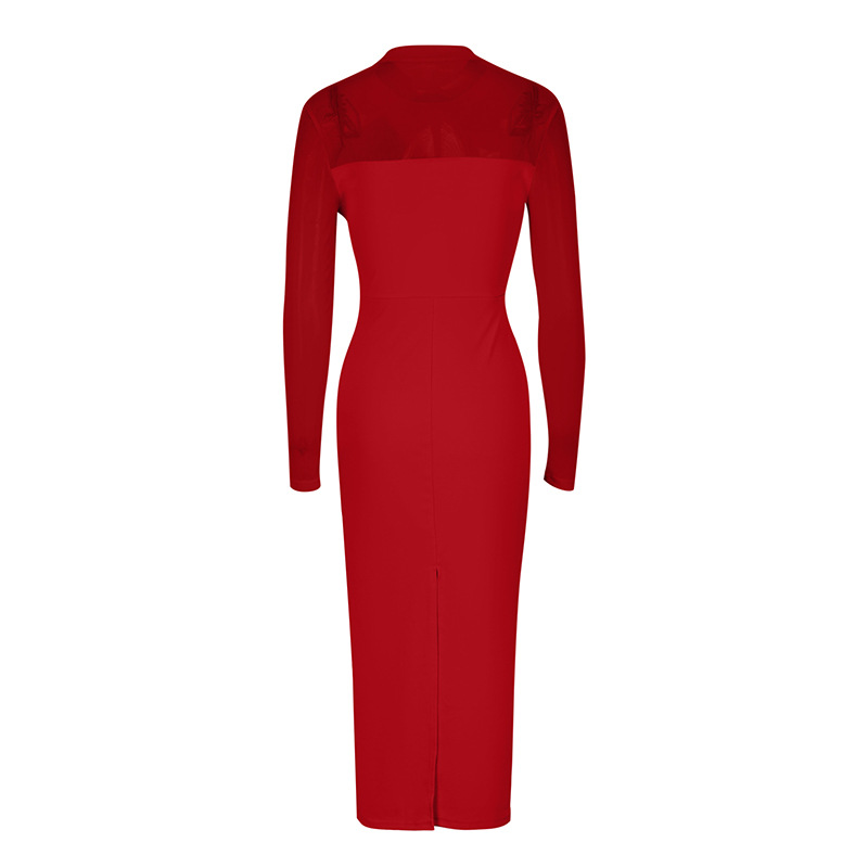 Bodycon Sultry Side-Split Dress
