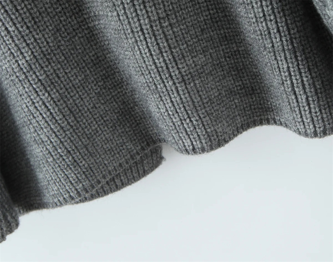 Ladies Korean Japanese Oversized Cozy Knit Cardigan
