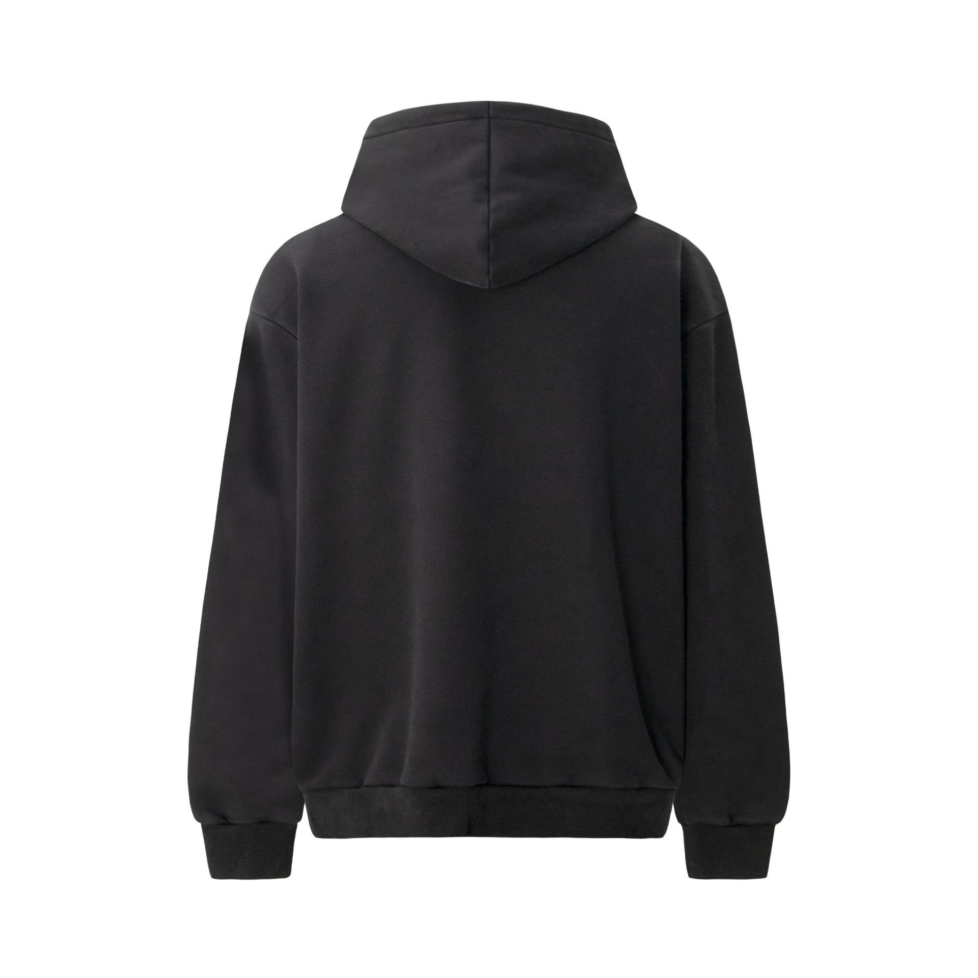 Style Conley Print Portrait Washed Hoodie Sweatshirt