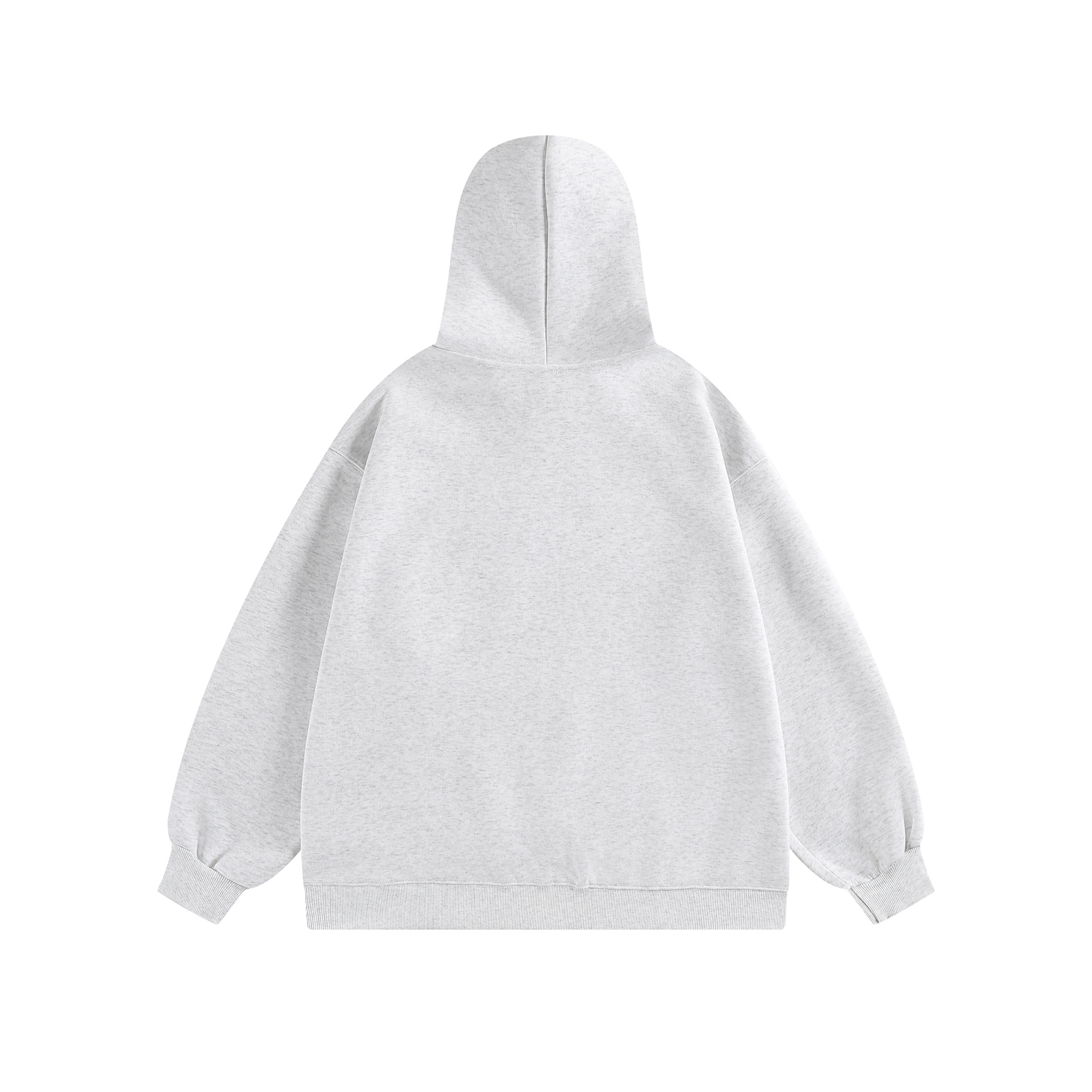 American Oversized Solid Cotton Hoodie Sweatshirt