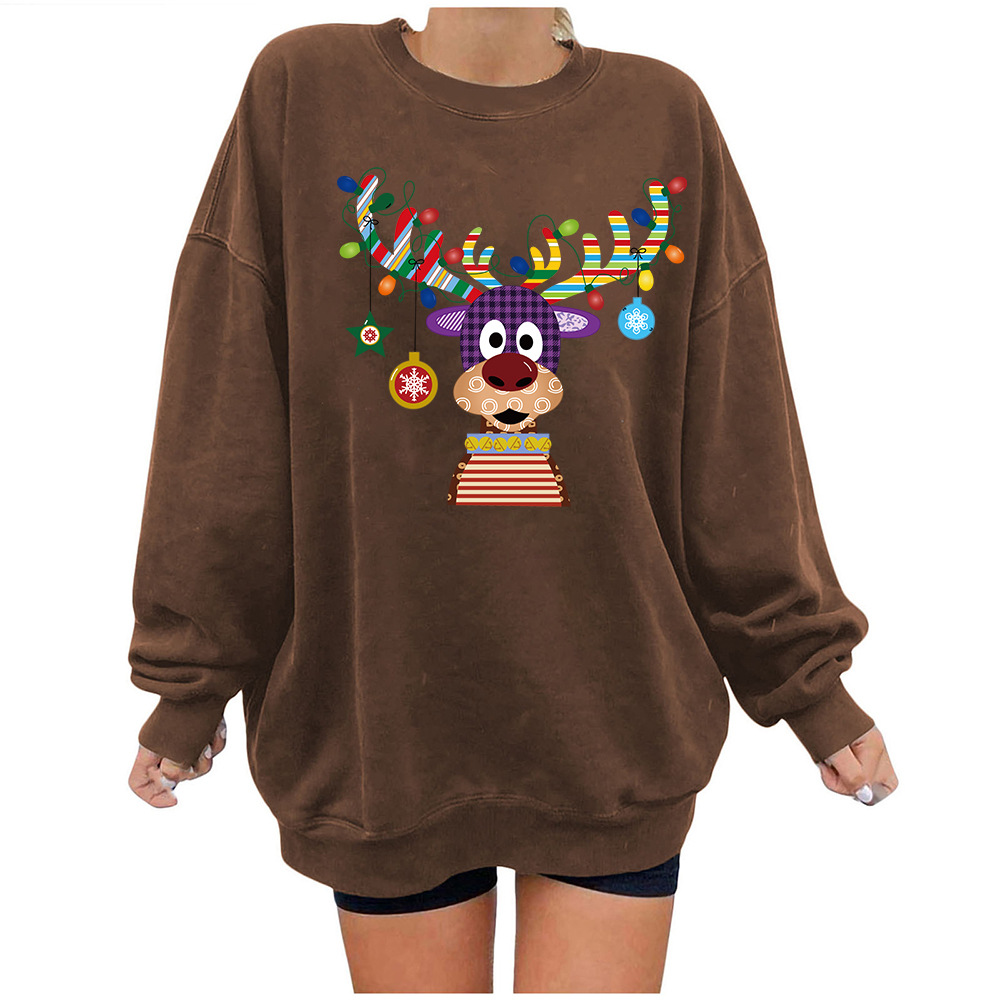 Loose Fit 3D Pattern Hoodie