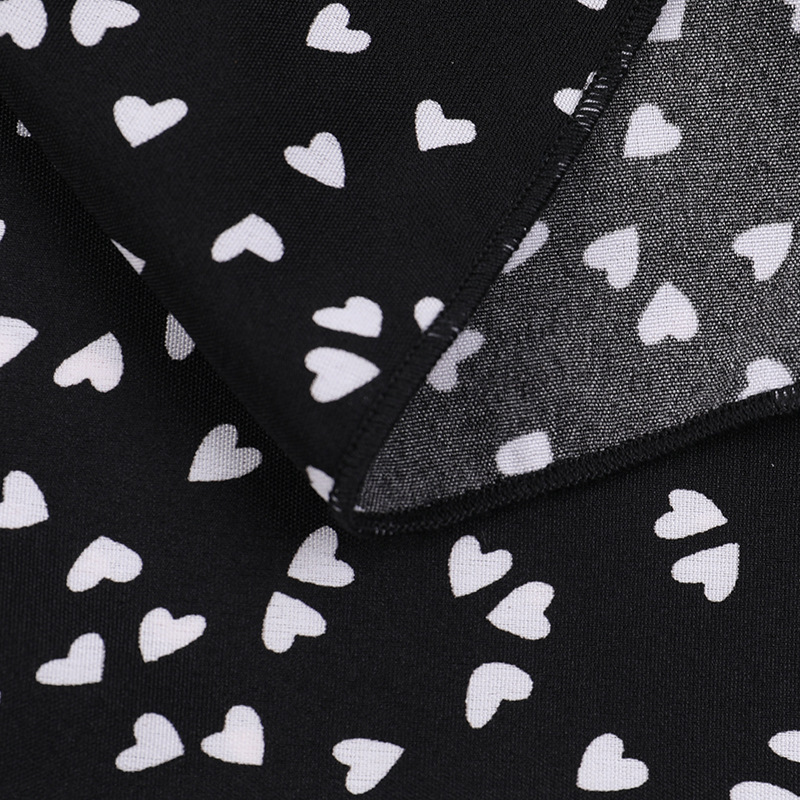 Square Neck Sleeveless Dot Print Open Back Dress