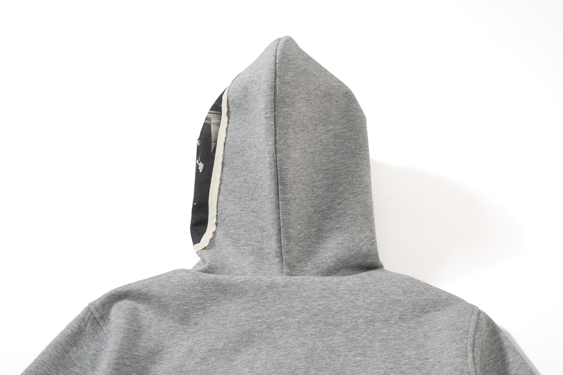 Man's American Retro Cotton Front Zip Sweatshirt