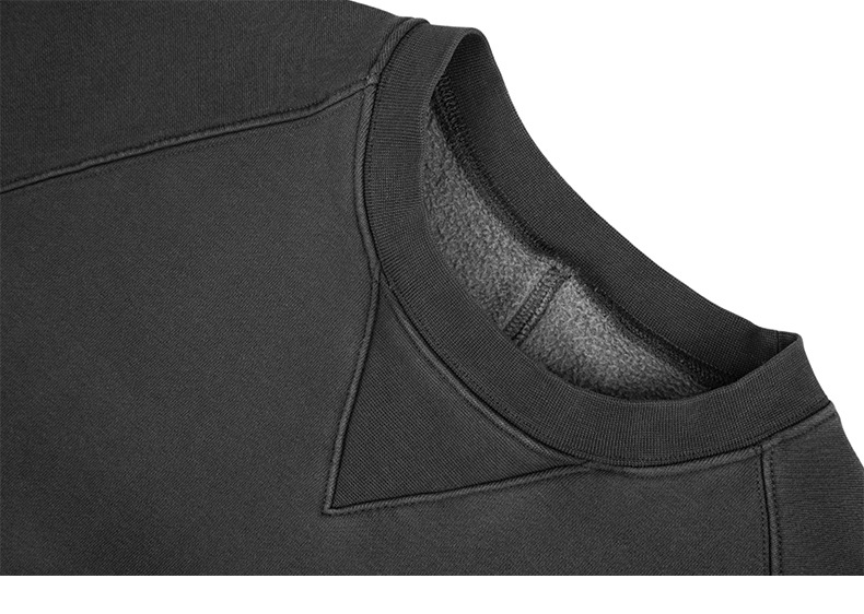 Oversized Cotton Solid Sweatshirt