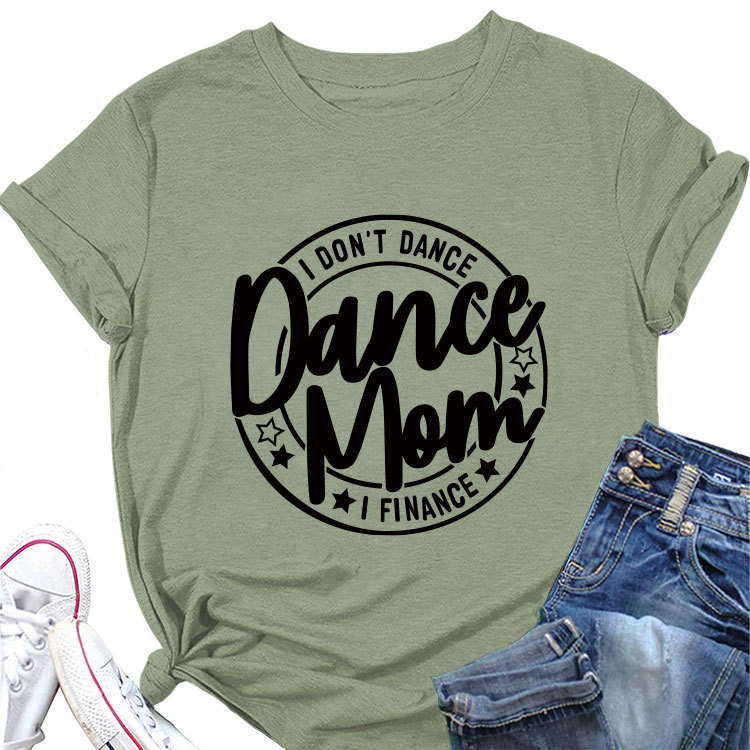 Geometric Pattern Round Neck T-Shirt