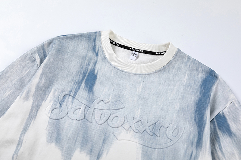 Cotton Biker Graphic Sweatshirt