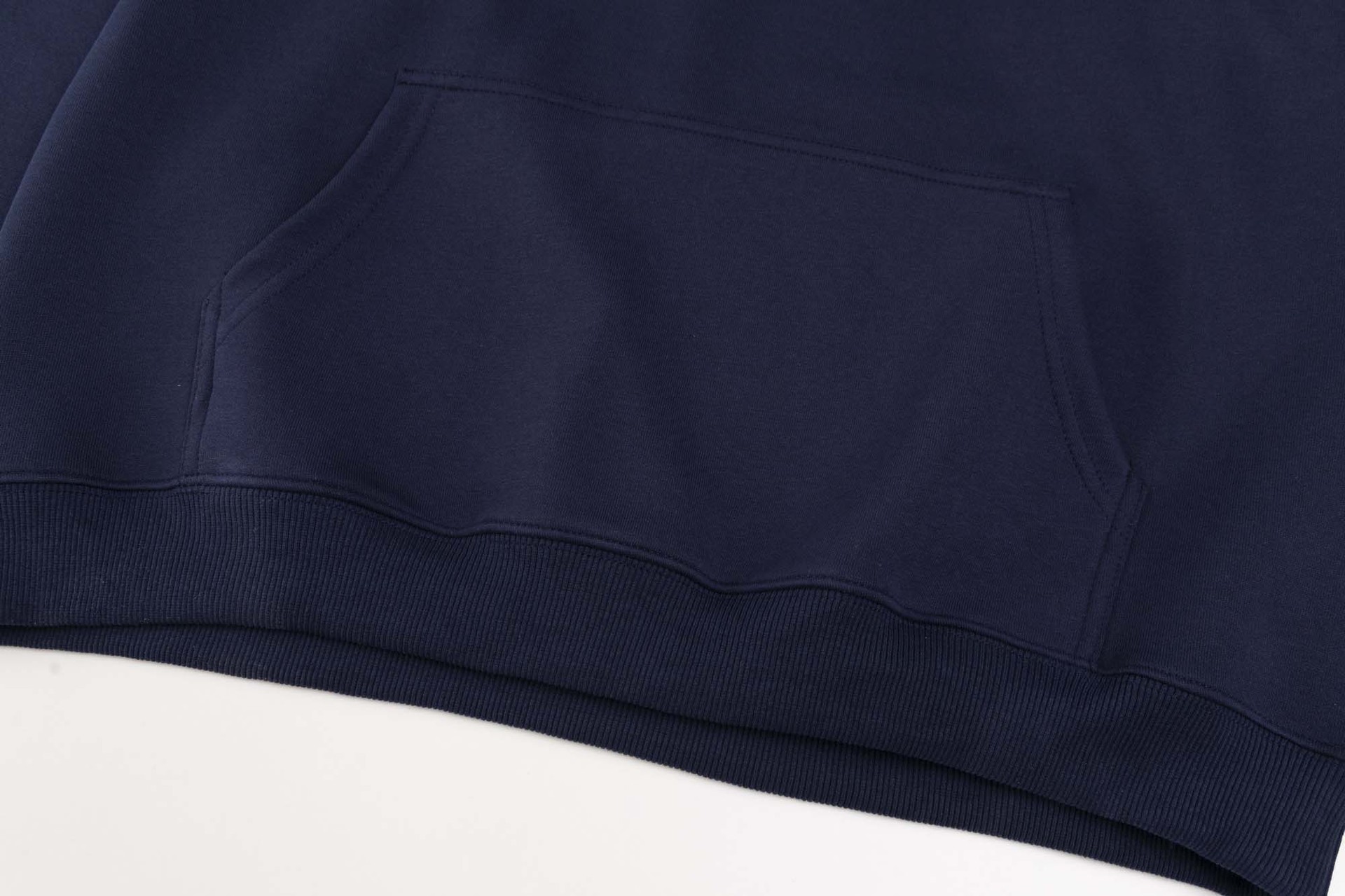Streetwear Embroidered Initial Oversized Cotton Hoodie